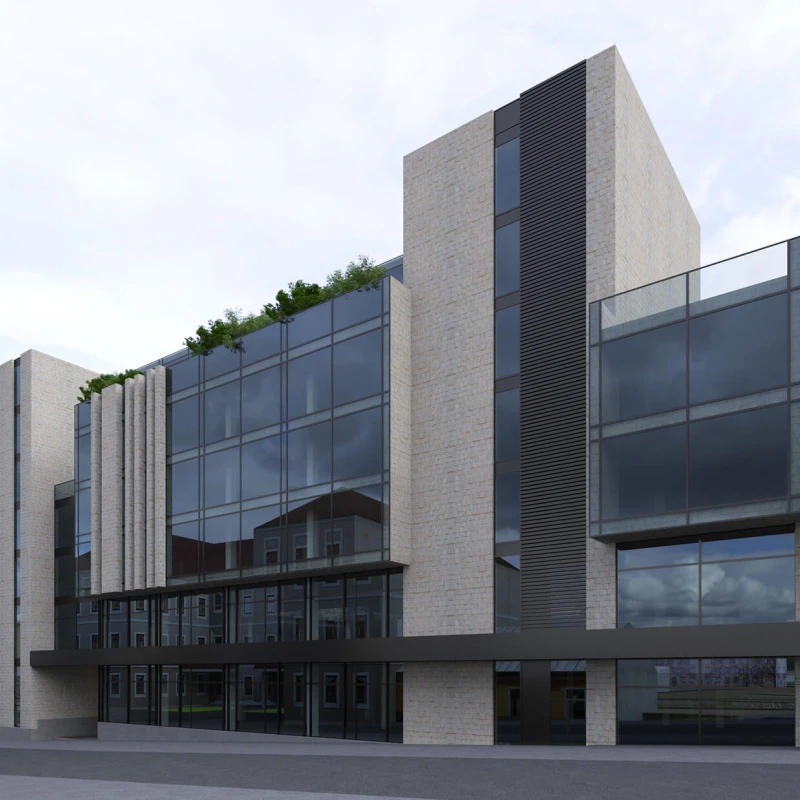 28 Lunvilla projects | Shopping business center